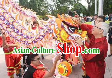 Big Ceremony Opening Supreme Luminous Dragon Dancing Costume Complete Set
