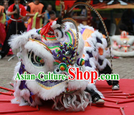 Ancient Chinese Style Southern Futsan Lion Dance Costume for Rental for Sale