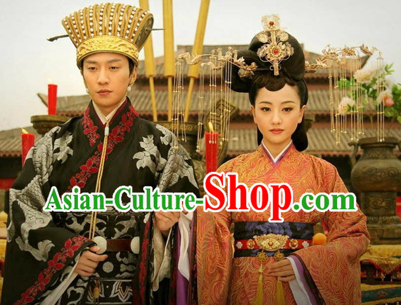 Ancient Chinese Bridal Hat and Hair Styles for Men and Women