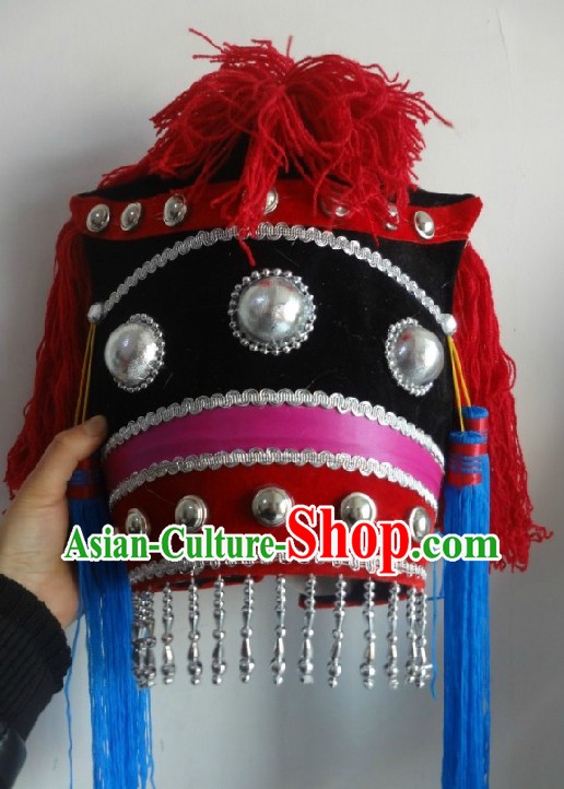 Chinese Yi Minority Dancing Hat for Women