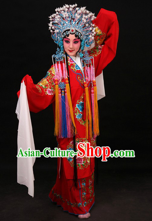 Traditional Chinese Bridal Embroidered Flower Wedding Dress