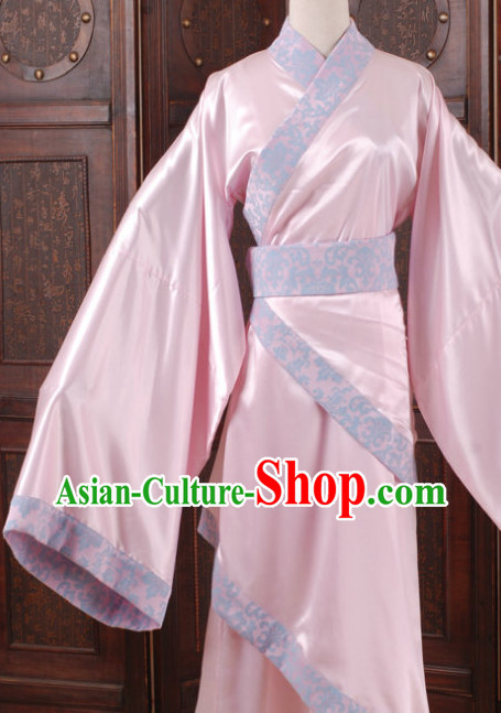 Traditional Chinese Pink Hanfu Clothing for Women