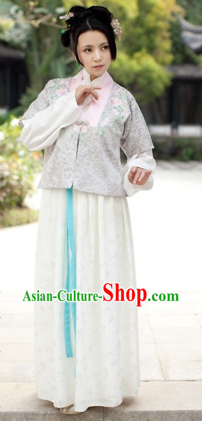 Traditional Chinese Han Dynasty Spring Clothes for Women