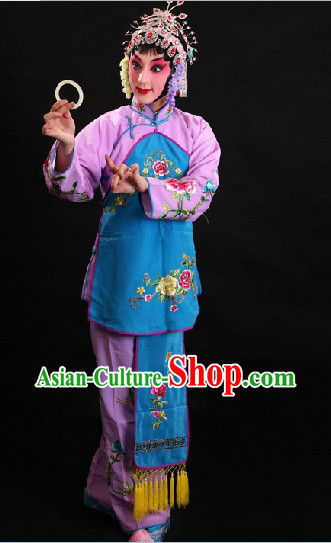 Traditional Chinese Opera Girl Jacket Costumes