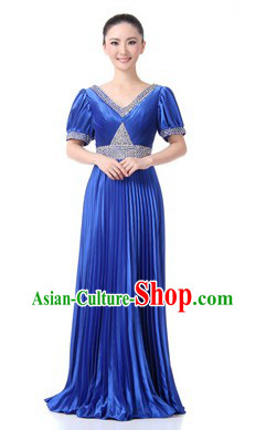 Traditional Blue Chorus Dresses for Women