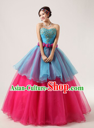 Chinese Modern Solo Competition Dresses for Women