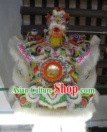 Hand Made Chinese Dragon Lion Head for Display or Important Performance