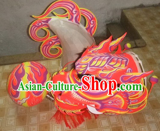 Traditional Chinese Luminous Dragon Costume for Nine or Ten People