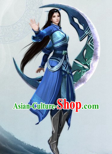 Ancient Chinese Swordsman Knight Cosplay Costumes
