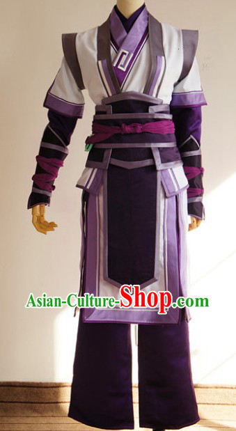 Ancient Legend of Sword and Fairy Swordsman Cosplay Clothes Complete Set