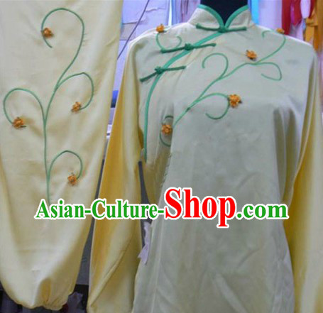 Tradiitional Chinese Silk Yong Chun Quan Suit for Women