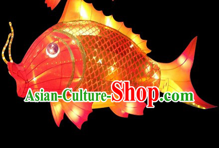 Traditional Chinese New Year Fish Carp Lamps