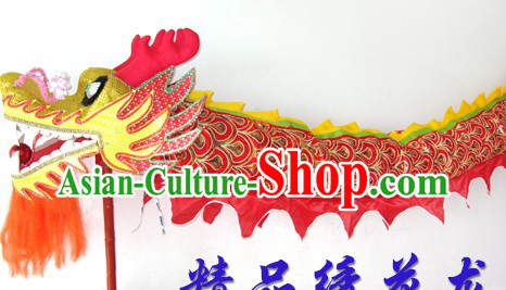 Handmade Chinese Classical Embroidery Dragon Dance Costumes