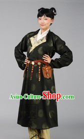 Ancient Traditional Chinese Tang Dynasty Outfit for Girls