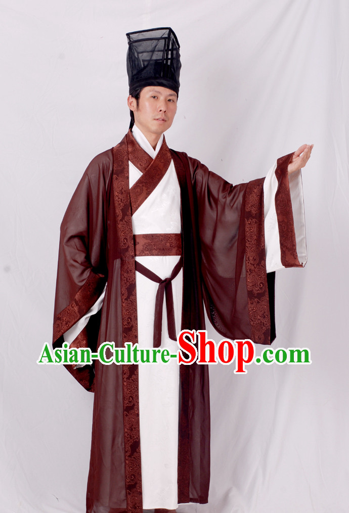 Ancient Chinese Han Dynasty Clothes Complete Set