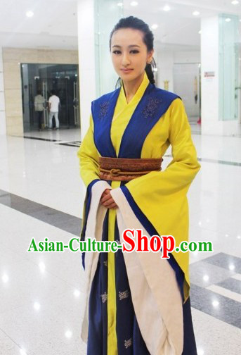 Ancient Chinese Imperial Palace Maid Costumes Complete Set