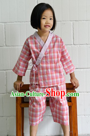 Traditional Ancient Chinese Cotton Guzhuang for Kids