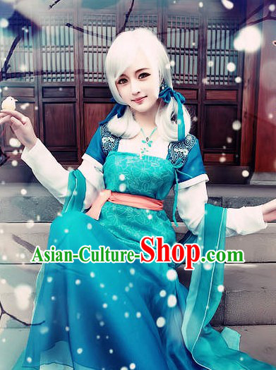 Ancient Chinese Female Cosplay Calliver Costumes for Women