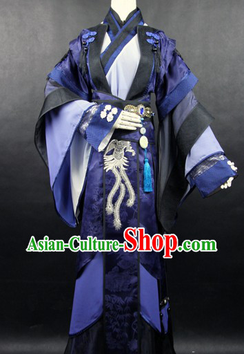 Ancient Chinese Legend Gong Fu Sifu Outfit for Men