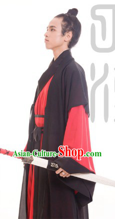 Traditional Ancient Chinese Swordsman Costumes for Men