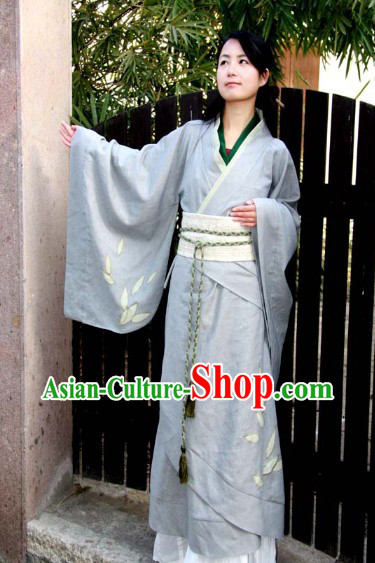 Traditional Ancient Chinese Tea-making Ceremony Costumes for Women
