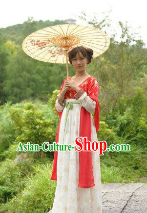 Traditional Chinese Tang Dynasty Clothes Outfit Skirt for Girls