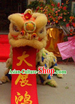 Congratulations on Opening Lion Dance Costumes Complete Set