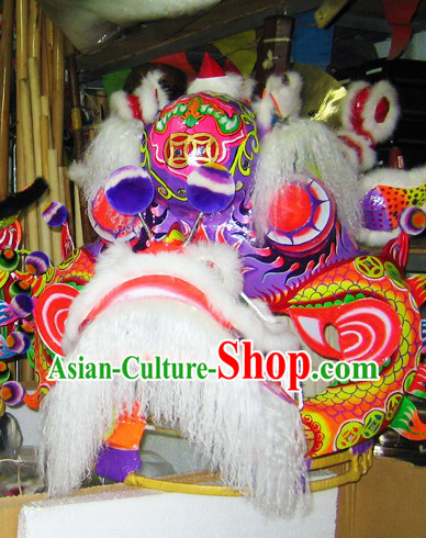 Professional Chinese Festival Celebration Kylin Dance Costumes Complete Set