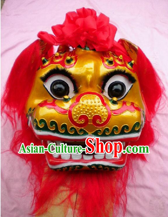 Traditional Chinese Classical New Year Parade Beijing Lion Dance Costumes Complete Set