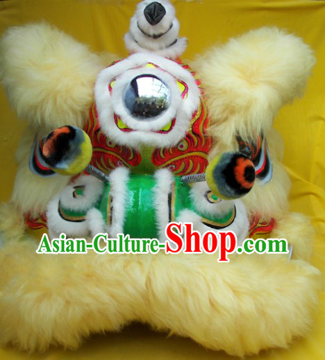 Top Children Size Competition and Parade Lion Dance Costumes Complete Set