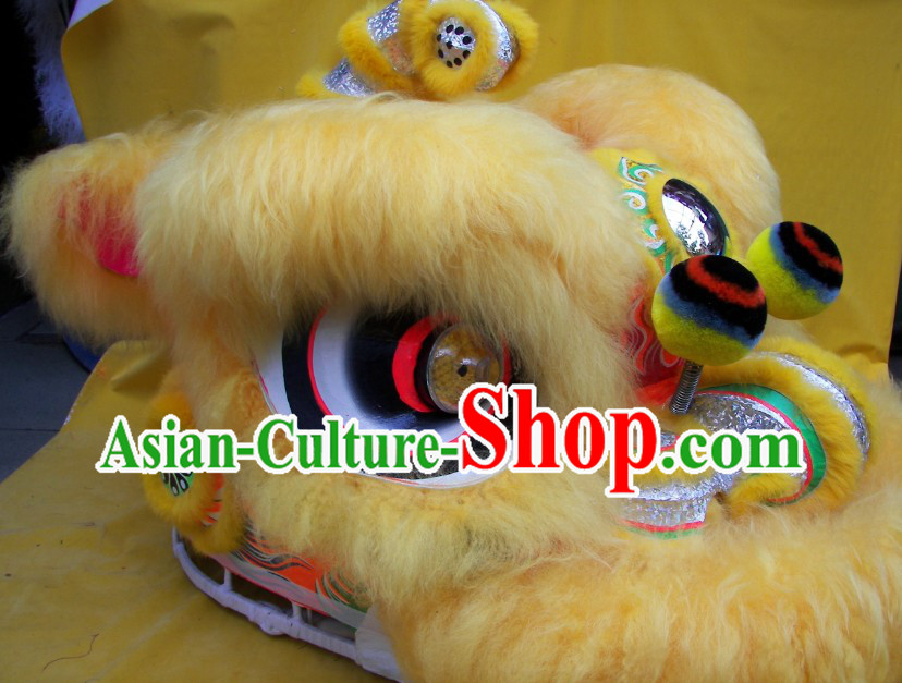 Professional Competition and Performance Lion Dance Costumes Complete Set for School Children