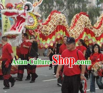 Best Chinese Southern Dragon Dance Costume Complete Set