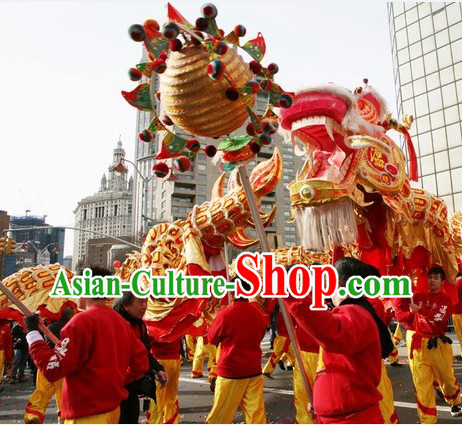 Best Chinese Classical Dragon Dancing Costume Complete Set