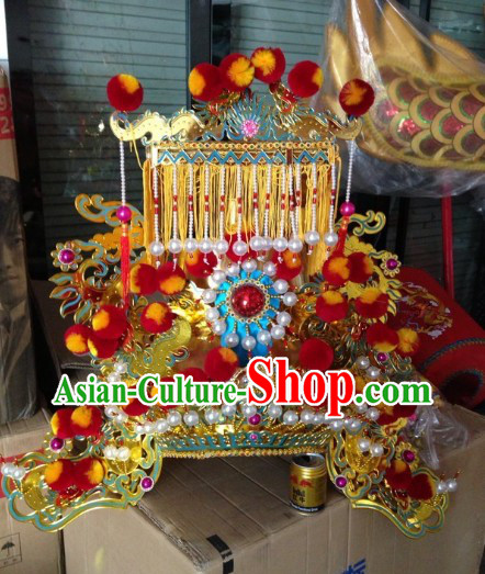 Chinese Legend Fairytale Jade Emperor Crown for Men