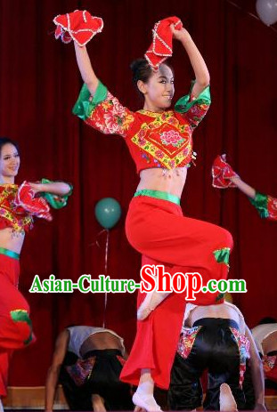 Chinese Handkerchief Dance Costumes