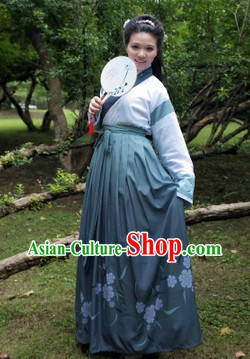 Ancient China Han Dynasty Skirt Dresses for Women