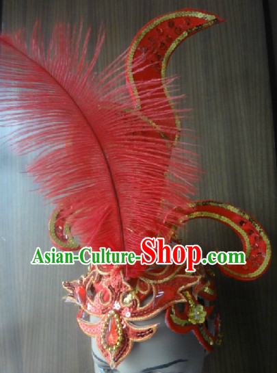 Professional Feather Headpieces for Dancers