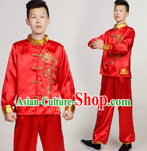 Professional Chinese Waist Dance Costumes for Men