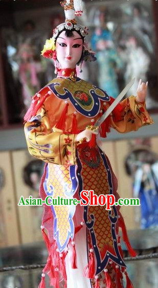 Handmade Traditional Chinese Beijing Silk Figurine - Yu Ji Empress