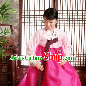 Korean Traditional Female Hanbok Clothing