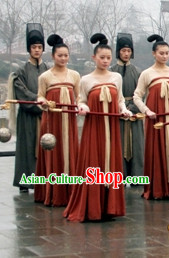 Tang Dynasty Palace Maidservant Costumes