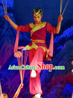 Professional Acrobatics Costumes and Headwear for Women