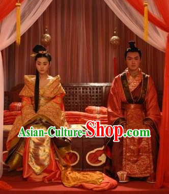 Chinese Traditional Wedding Outfits 2 Sets
