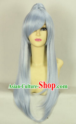 Ancient Chinese Guzhuang Cosplay Long Wigs