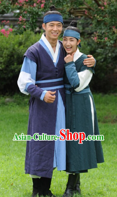 Ancient Korean Knight Costumes Complete Set