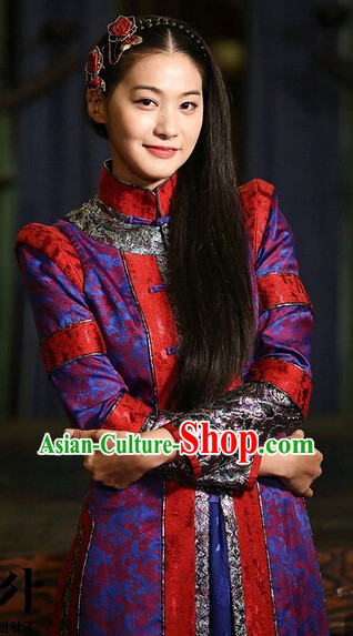 Traditional Korean Female Beauty Costumes Complete Set