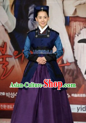 Ancient Korean Traditional Palace Lady Dresses