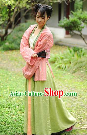 Han Dynasty Female Traditional Clothing