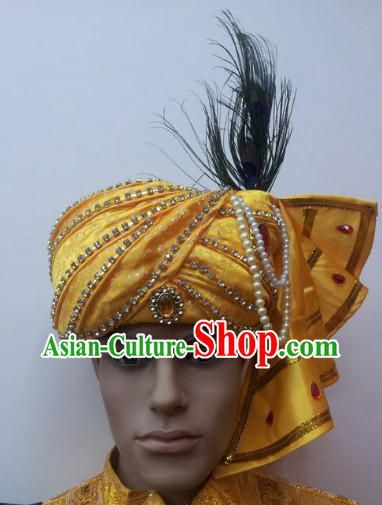 Southeast Asia Traditional Peacock Hat for Men