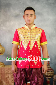 Southeast Asia Traditional Thailand Dress for Men